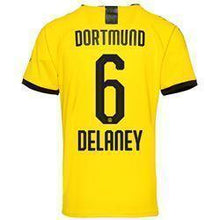 Load image into Gallery viewer, Delaney 6 Borussia Dortmund Home Soccer Jersey 2019-20 – Yellow