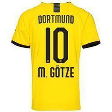 Load image into Gallery viewer, Götze 10 Borussia Dortmund Home Soccer Jersey 2019-20 – Yellow