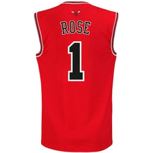Load image into Gallery viewer, 1-Derrick Rose Chicago Bulls Jersey - Red