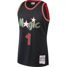 Load image into Gallery viewer, 1-Penny Hardaway Orlando Magic Hardwood Classics Christmas Swingan Collection Jersey – Black