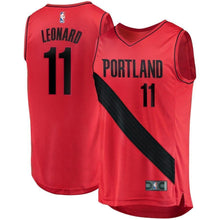 Load image into Gallery viewer, 11-Meyers Leonard Portland Trail Blazers  Jersey - Statement Edition - Red