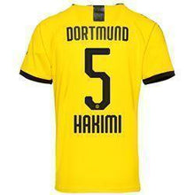 Load image into Gallery viewer, Hakimi 5 Borussia Dortmund Home Soccer Jersey 2019-20 – Yellow