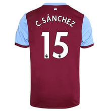 Load image into Gallery viewer, C.SANCHEZ 15 West Ham Home Soccer Jersey 2019-20 Jersey
