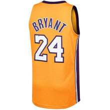 Load image into Gallery viewer, 24-Kobe Bryant Los Angeles Lakers Home climacool Jersey - Gold