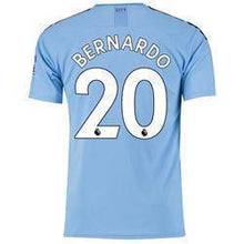 Load image into Gallery viewer, Bernardo 20 Manchester City Home Soccer Jersey 2019-20