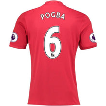 Load image into Gallery viewer, 6-Paul Pogba Manchester United Home Soccer Jersey 2016-17 - Red