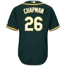Load image into Gallery viewer, Matt Chapman Oakland Athletics Majestic Alternate Cool Base Player Replica Jersey - Green