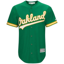 Load image into Gallery viewer, Matt Chapman Oakland Athletics Majestic Alternate Official Cool Base Player Jersey - Kelly Green