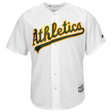 Load image into Gallery viewer, Khris Davis Oakland Athletics Majestic Home Official Cool Base Replica Player Jersey - White