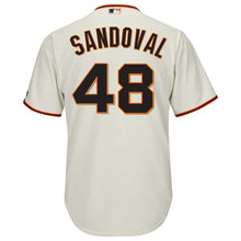 Load image into Gallery viewer, Pablo Sandoval San Francisco Giants Majestic Home Cool Base Player Jersey - Cream
