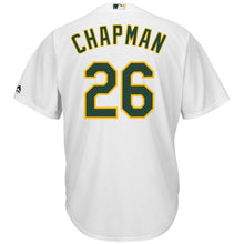 Load image into Gallery viewer, Matt Chapman Oakland Athletics Majestic Home Official Cool Base Player Jersey - White