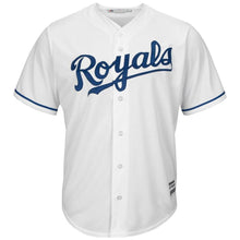 Load image into Gallery viewer, Mike Moustakas Kansas City Royals Majestic Cool Base Player Jersey - White