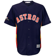 Load image into Gallery viewer, Jose Altuve Houston Astros Majestic 2019 Postseason Official Cool Base Player Jersey - Navy
