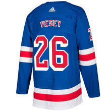 Load image into Gallery viewer, Jimmy Vesey New York Rangers adidas Player Jersey - Blue