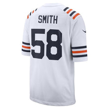 Load image into Gallery viewer, Roquan Smith Chicago Bears Nike 2019 Alternate Classic Game Jersey - White