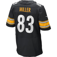 Load image into Gallery viewer, Heath Miller Pittsburgh Steelers Nike Elite Jersey - Black