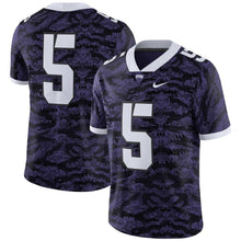 Load image into Gallery viewer, #5 TCU Horned Frogs Nike Limited Football Jersey - Purple