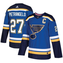 Load image into Gallery viewer, Alex Pietrangelo St. Louis Blues adidas Player Jersey - Blue