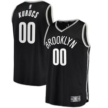 Load image into Gallery viewer, Rodions Kurucs Brooklyn Nets Fanatics Branded Fast Break Jersey - Icon Edition - Black