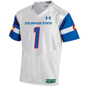 #1 Colorado State Rams Under Armour State Pride Football Jersey