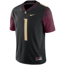 Load image into Gallery viewer, #1 Florida State Seminoles Nike Limited Football Jersey - Black