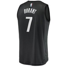 Load image into Gallery viewer, Kevin Durant Brooklyn Nets Fanatics Branded  Fast Break Player Jersey Charcoal - Statement Edition