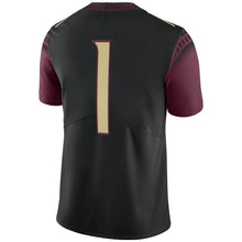 Load image into Gallery viewer, #1 Florida State Seminoles Nike Limited Football Jersey - Black