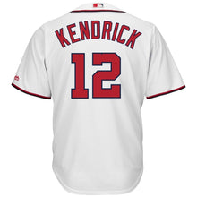 Load image into Gallery viewer, Howie Kendrick Washington Nationals Majestic Home Cool Base Player Jersey - White