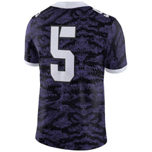 Load image into Gallery viewer, #5 TCU Horned Frogs Nike Limited Football Jersey - Purple