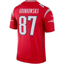 Load image into Gallery viewer, Rob Gronkowski New England Patriots Nike Inverted Legend Jersey - Red