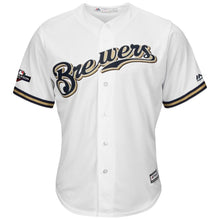 Load image into Gallery viewer, Josh Hader Milwaukee Brewers Majestic 2019 Postseason Official Cool Base Player Jersey - White