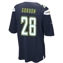 Load image into Gallery viewer, Melvin Gordon III Los Angeles Chargers Nike Game Jersey - Navy