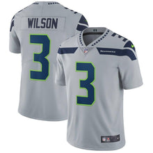 Load image into Gallery viewer, Russell Wilson Seattle Seahawks Nike Vapor Untouchable Limited Player Jersey - Gray