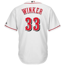 Load image into Gallery viewer, Jesse Winker Cincinnati Reds Majestic Home Cool Base Player Jersey - White