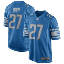 Load image into Gallery viewer, Glover Quin Detroit Lions Nike Game Jersey - Blue