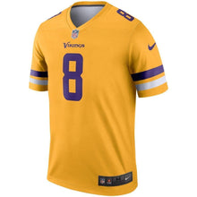 Load image into Gallery viewer, Kirk Cousins Minnesota Vikings Nike Inverted Legend Jersey - Gold