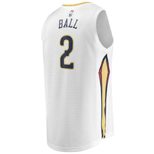 Load image into Gallery viewer, Lonzo Ball New Orleans Pelicans Fanatics Branded Fast Break Jersey White - Association Edition