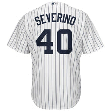 Load image into Gallery viewer, Luis Severino New York Yankees Majestic Cool Base Home Player Jersey - White