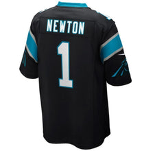 Load image into Gallery viewer, Cam Newton Carolina Panthers Nike Game Jersey - Black