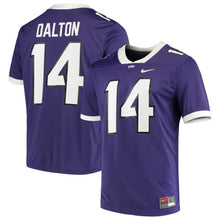 Load image into Gallery viewer, Andy Dalton TCU Horned Frogs Nike Alumni Player Jersey - Purple