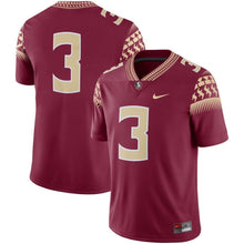Load image into Gallery viewer, #3 Florida State Seminoles Nike Game Jersey - Garnet