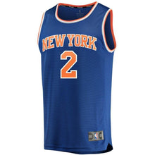Load image into Gallery viewer, Luke Kornet New York Knicks Fanatics Branded Fast Break Road Player Jersey Royal - Icon Edition