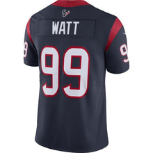 Load image into Gallery viewer, J.J. Watt Houston Texans Nike NFL 100 Vapor Limited Jersey - Navy