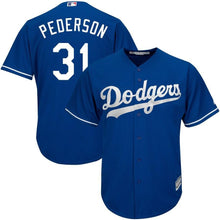 Load image into Gallery viewer, Joc Pederson Los Angeles Dodgers Majestic Official Cool Base Player Jersey - Royal