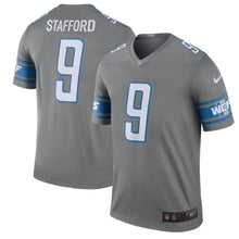 Load image into Gallery viewer, Matthew Stafford Detroit Lions Nike 2017 Color Rush Legend Jersey - Steel