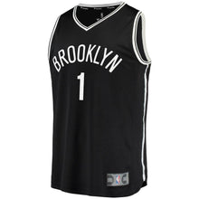 Load image into Gallery viewer, D'Angelo Russell Brooklyn Nets Fanatics Branded Fast Break Jersey Black - Icon Edition