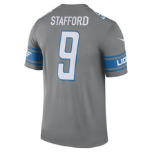 Load image into Gallery viewer, Matthew Stafford Detroit Lions Nike 2017 Color Rush Legend Jersey - Steel