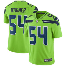 Load image into Gallery viewer, Bobby Wagner Seattle Seahawks Nike Vapor Untouchable Color Rush Limited Player Jersey - Neon Green