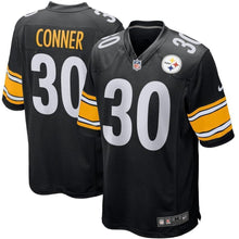 Load image into Gallery viewer, James Conner Pittsburgh Steelers Nike Game Jersey - Black