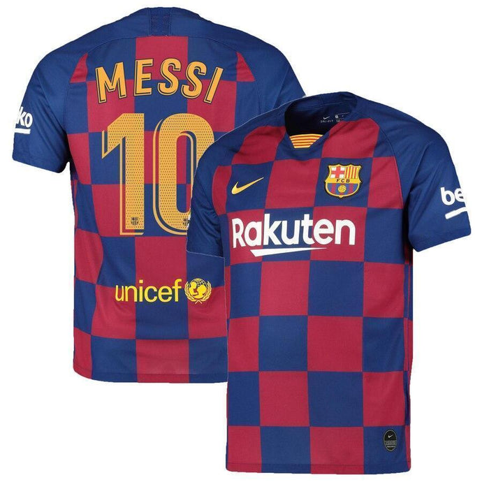 Lionel Messi Barcelona Home Soccer Jersey 2019-20 - Royal